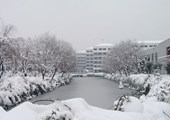校園冬景